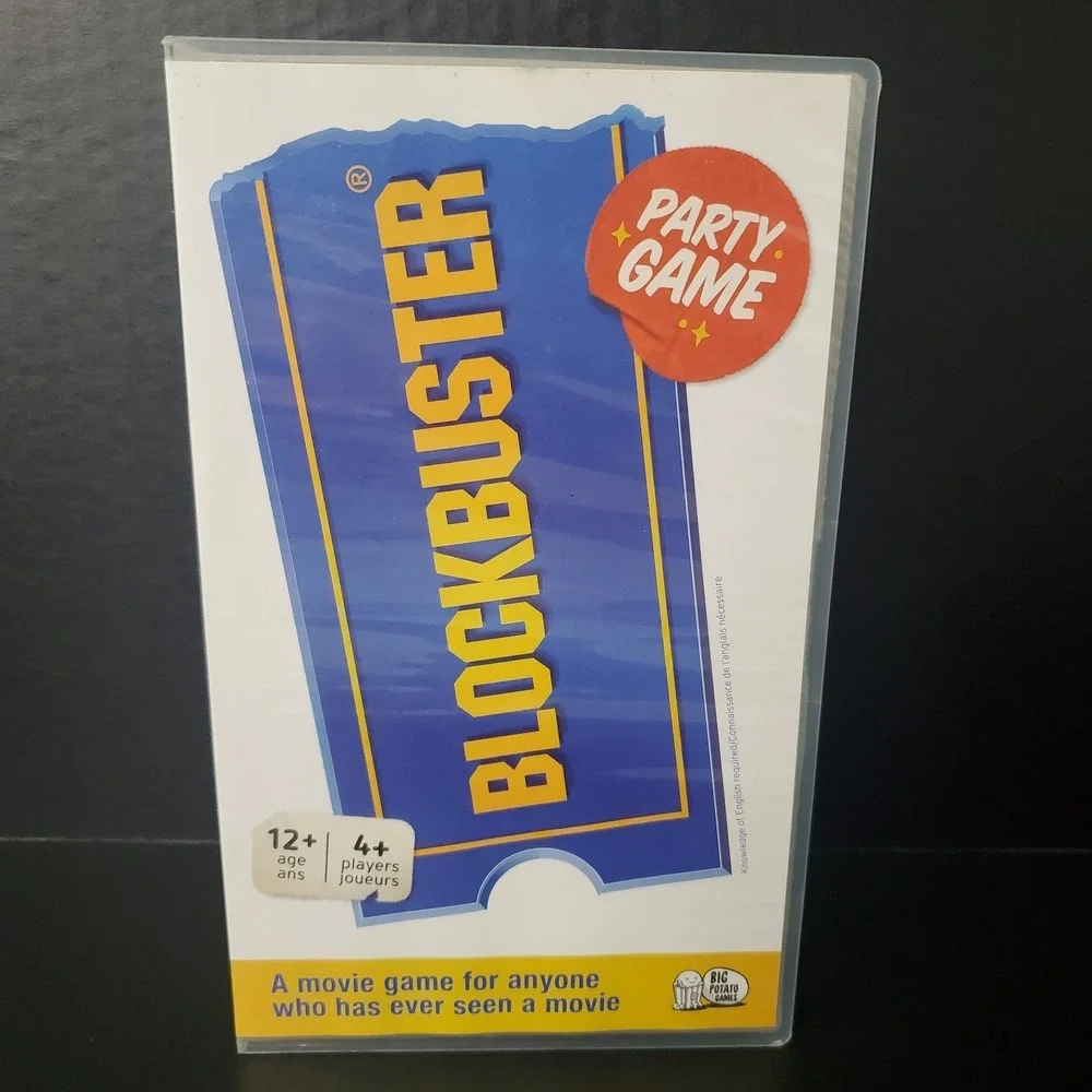 The Blockbuster Game: A Movie Party Game for the Whole Family 12 yrs+ 2018